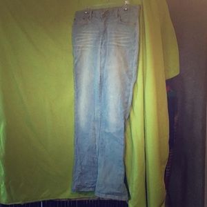 Lucky white washed jeans